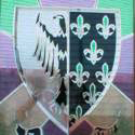 Crest with Eagle and Fleur de Lis